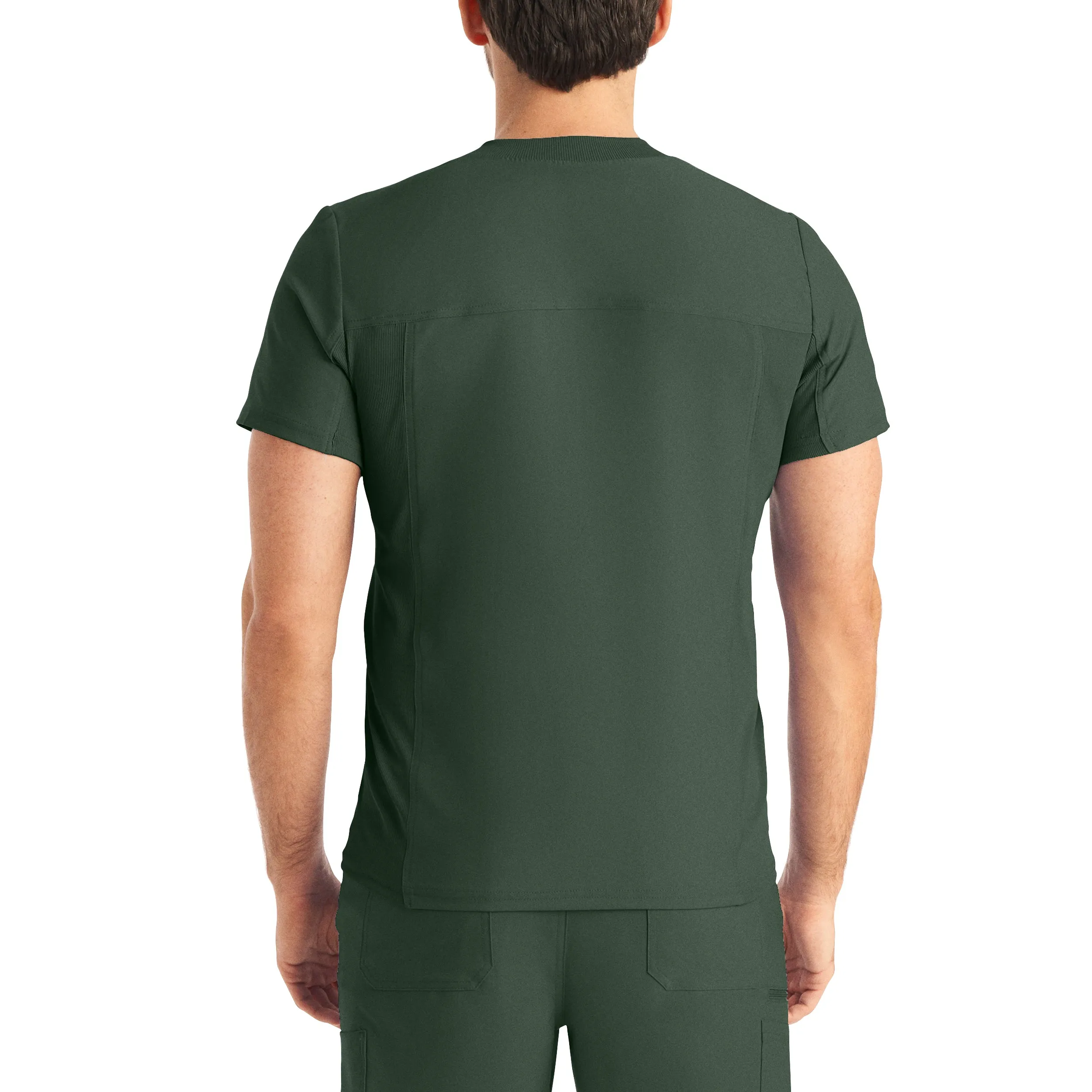 Forward LT111 Men's 2 Pocket V Neck Scrub Top Mountain View