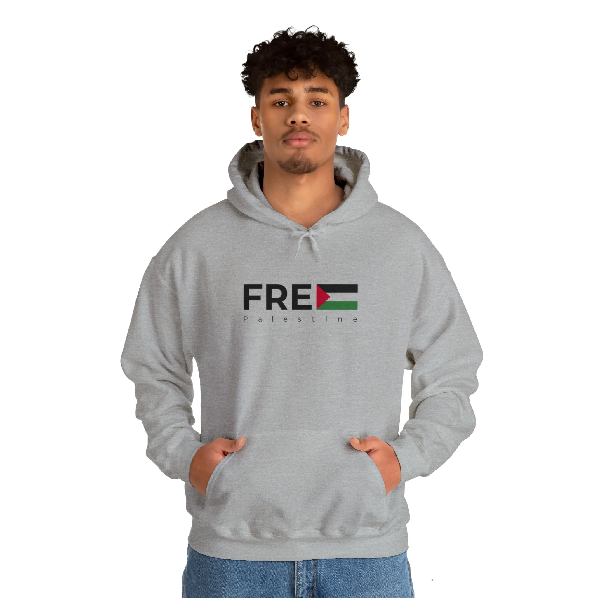Free Palestine Unisex Hooded Sweatshirt