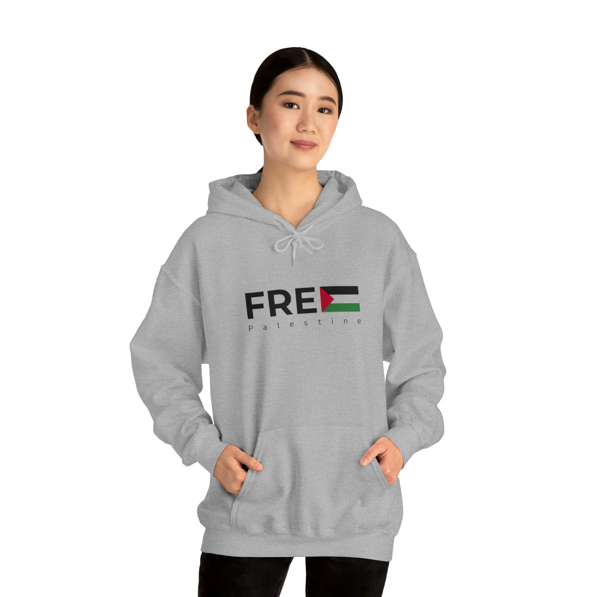 Free Palestine Unisex Hooded Sweatshirt