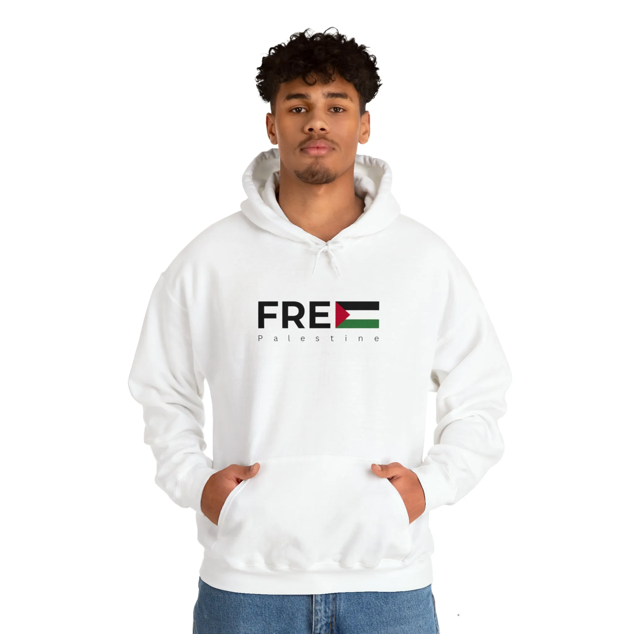 Free Palestine Unisex Hooded Sweatshirt