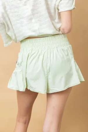 Free People: Get Your Flirt On Short in Summer Mist