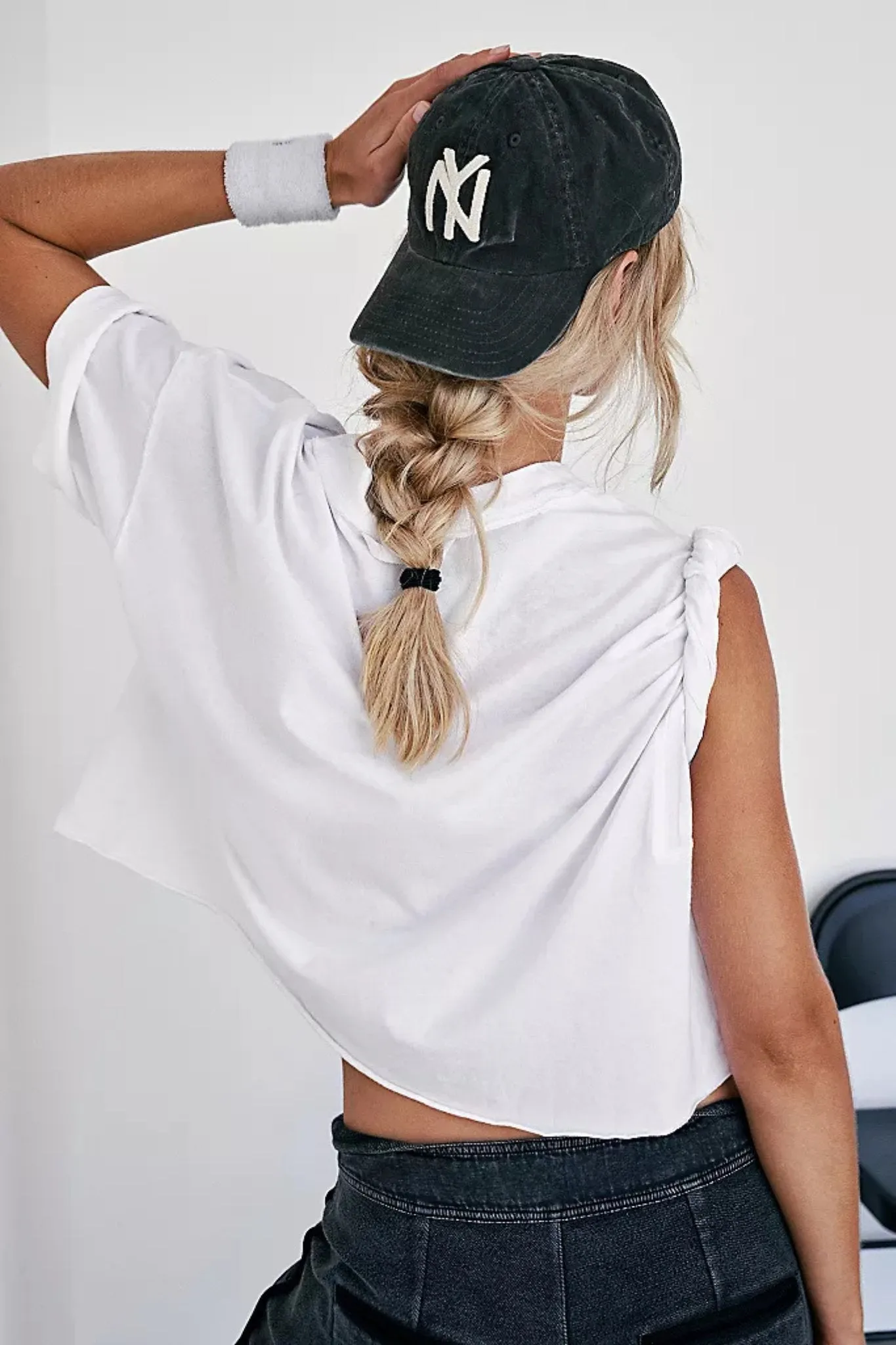 Free People: Inspire Tee in White