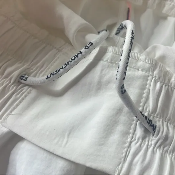 Free People Movement Athletic Gym Shorts White Large