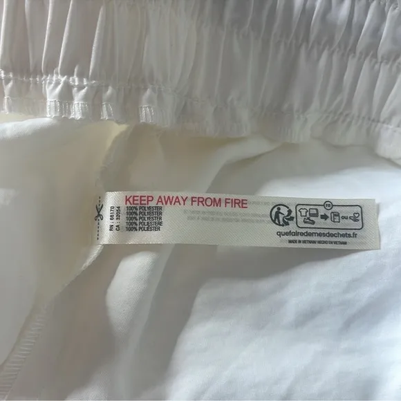 Free People Movement Athletic Gym Shorts White Large
