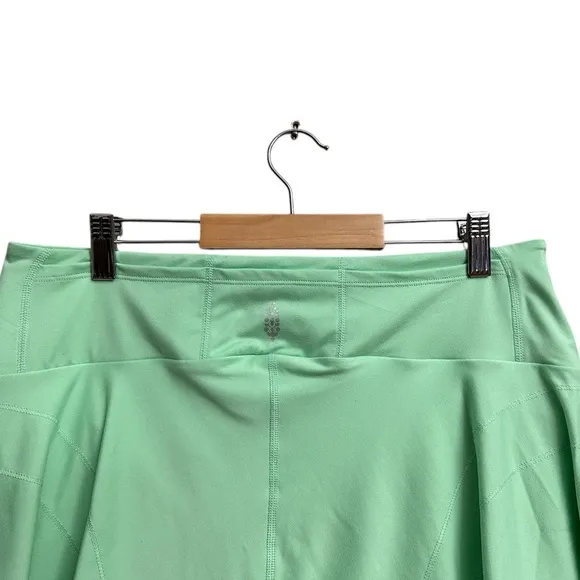Free People Movement Hatch Pleats And Thank You Maternity Skort in Salted Lime