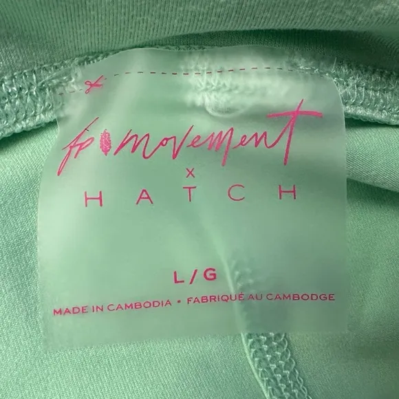 Free People Movement Hatch Pleats And Thank You Maternity Skort in Salted Lime