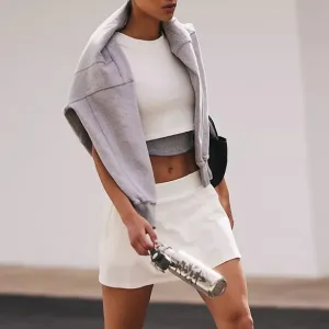 Free People White Hot Shot Skort Set XL