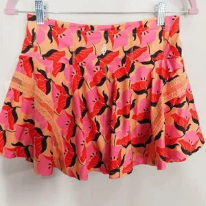 Free People Movement Pleats And Thank You Clementine Combo Printed Skort Medium