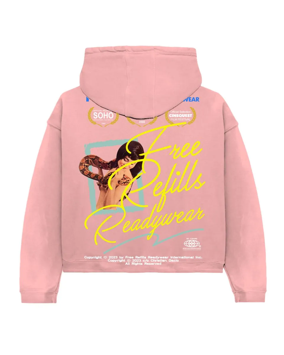 Free Refills FILM FESTIVAL HOODIE (PINK)