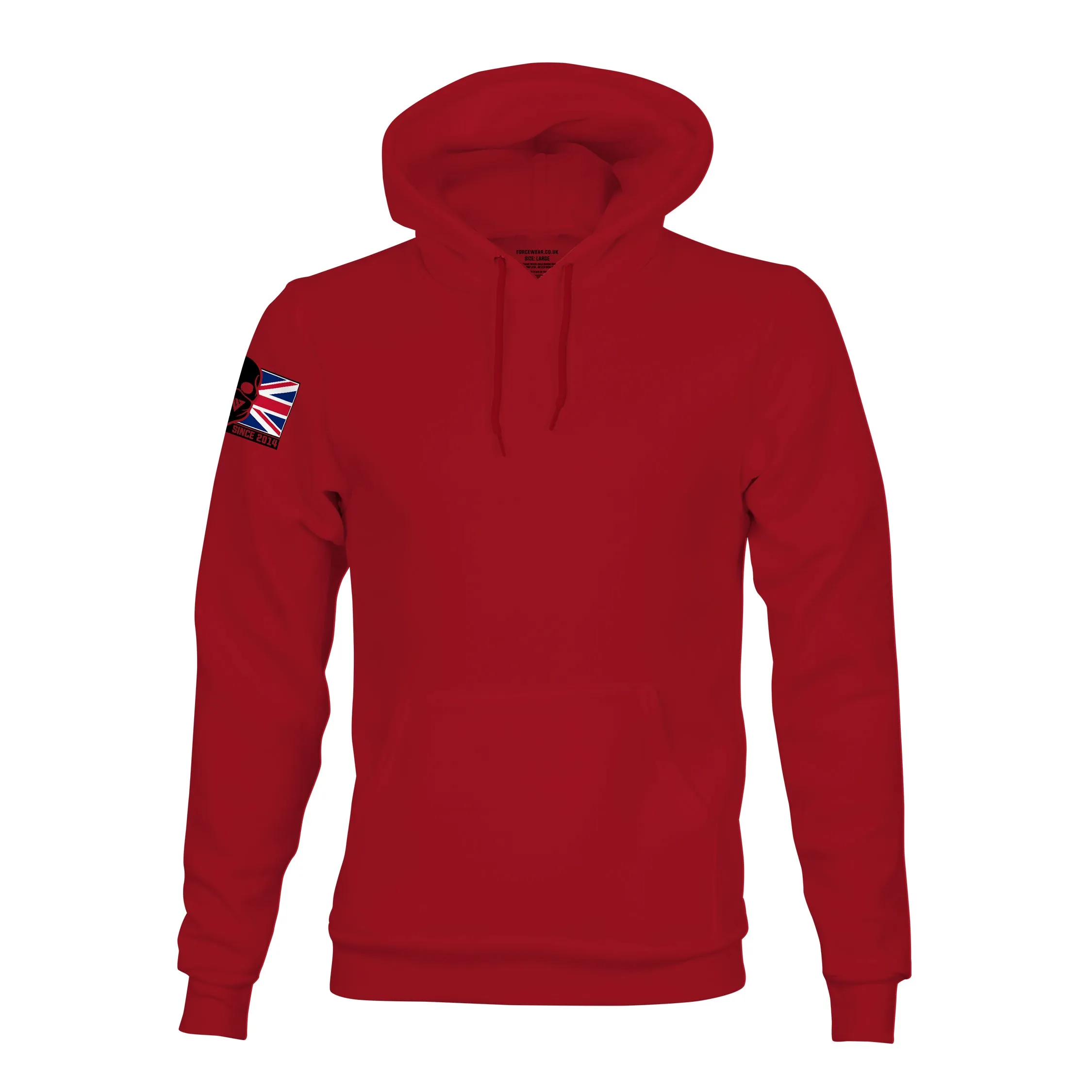 FULL COLOUR UJ BASE RED HOODIE