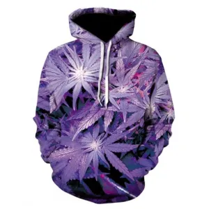 Galaxy Garden High Hoodies