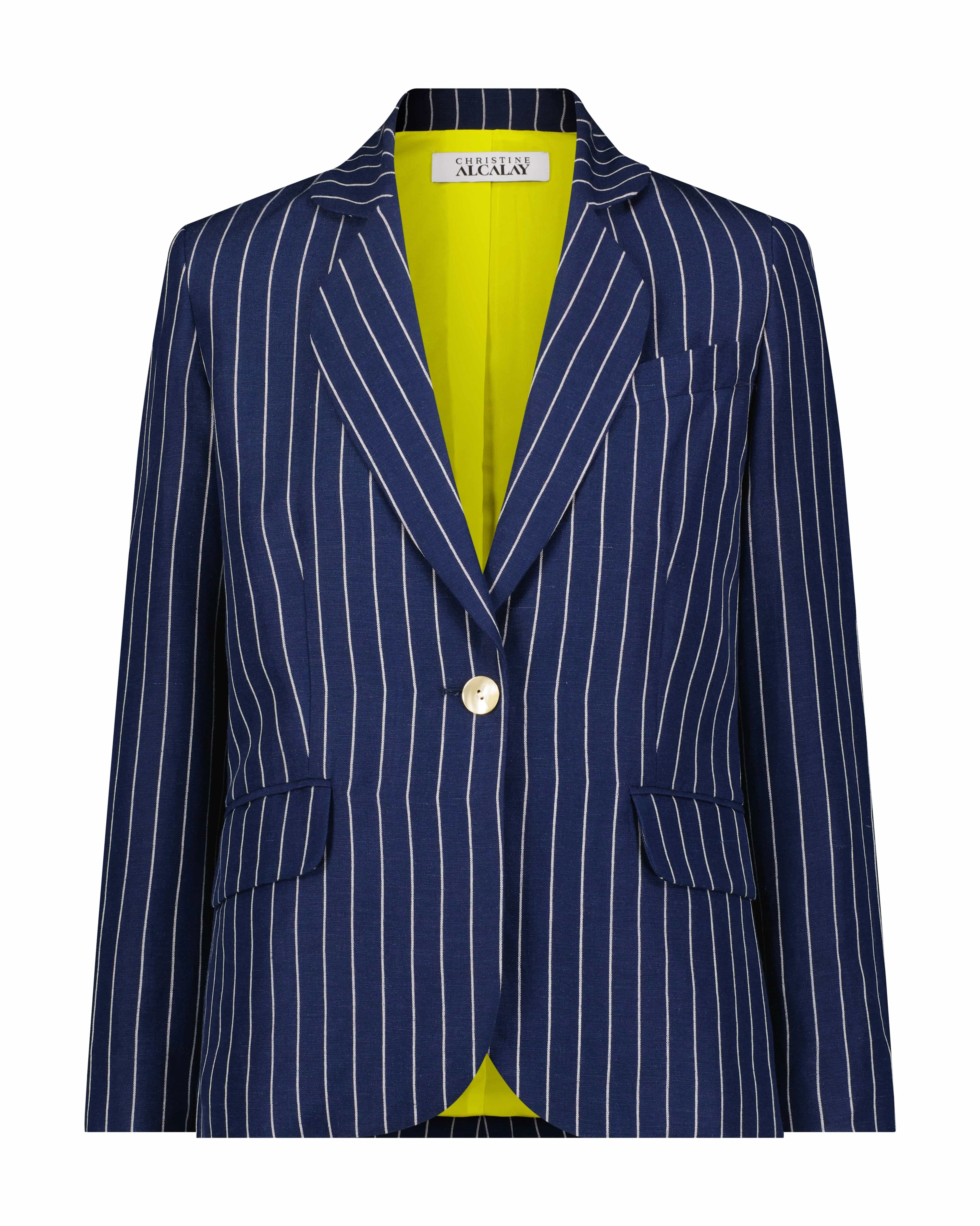 Gatsby Jacket in Midnight Stripe