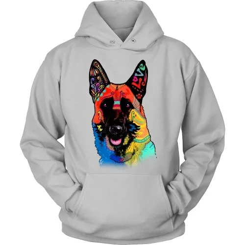 German Shepherd Love Colorful - FREE Shipping!