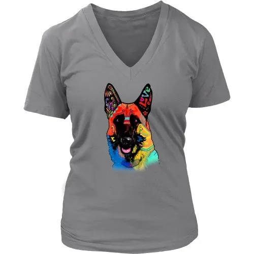 German Shepherd Love Colorful - FREE Shipping!