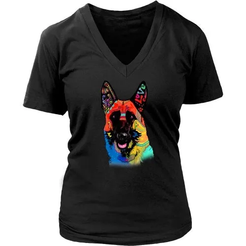 German Shepherd Love Colorful - FREE Shipping!
