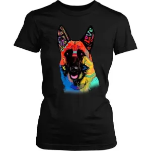 German Shepherd Love Colorful - FREE Shipping!