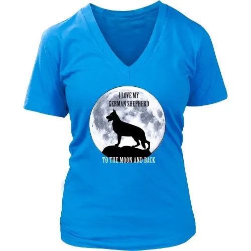 German Shepherd Love to the Moon - FREE Shipping!
