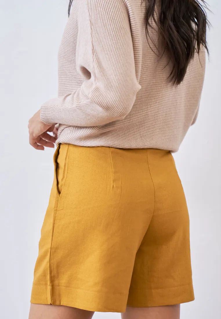 Gerrit Linen Bermuda Shorts