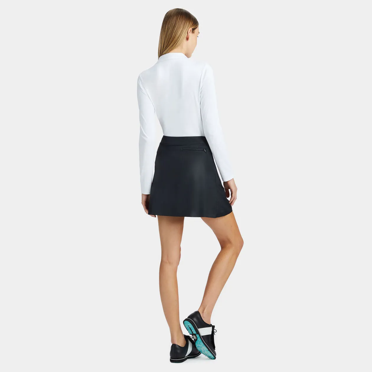 G/FORE 4-Way Stretch Womens Golf Skort - Onyx