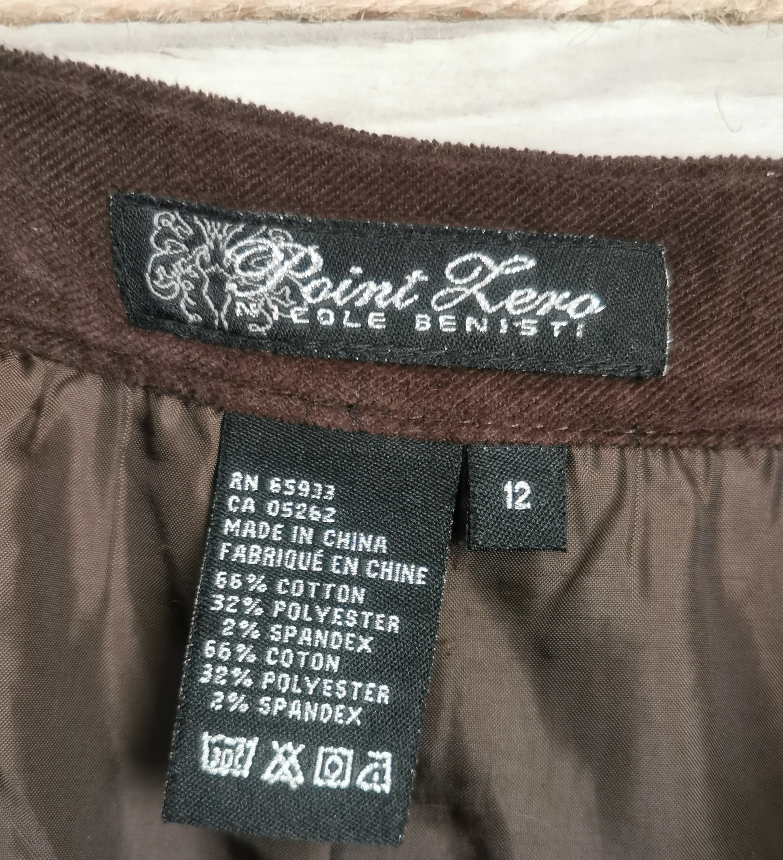 GIRL SIZE 12 YEARS - POINT ZERO, Nicole Benisti Skirt EUC B52