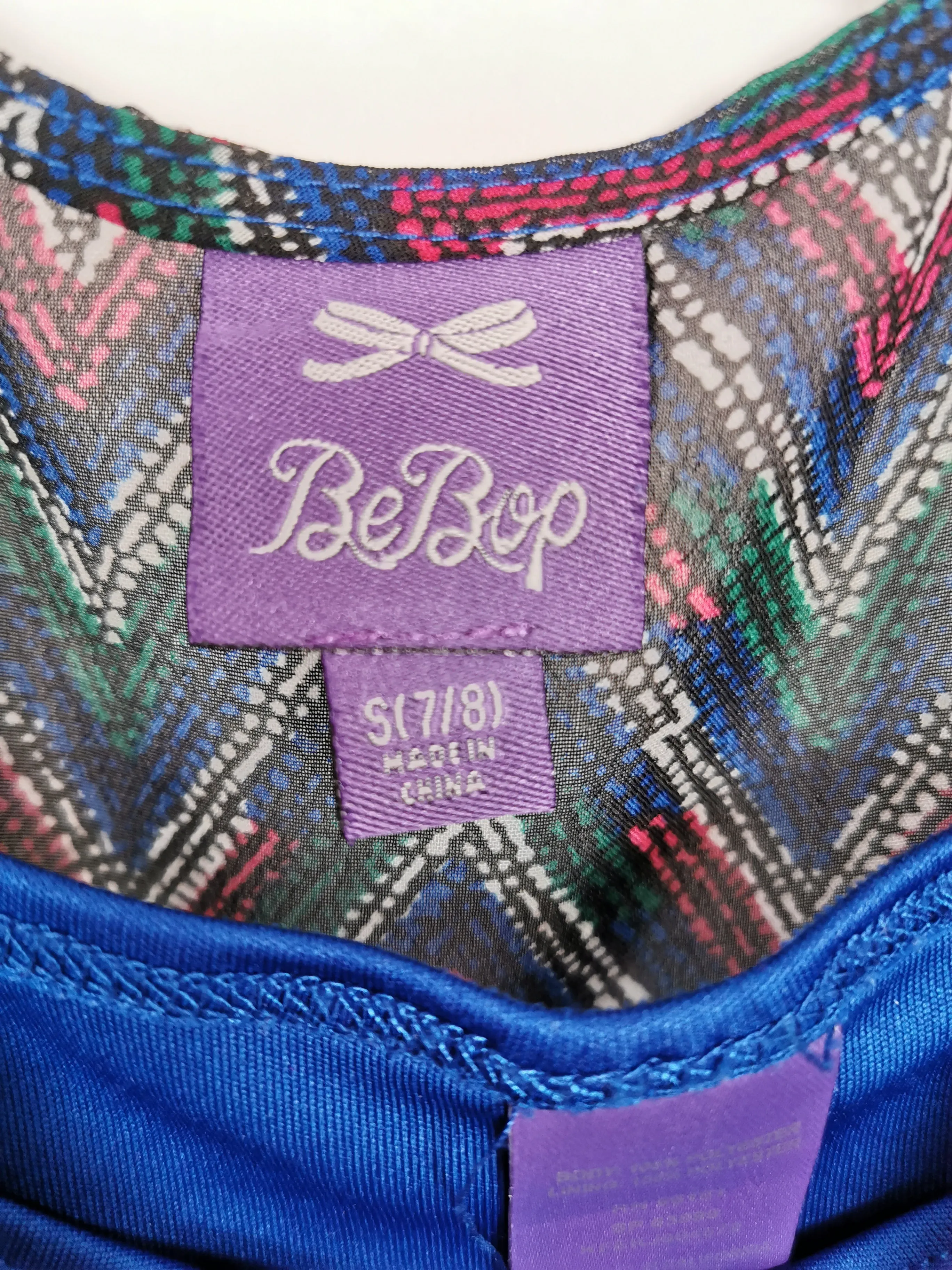GIRL SIZE 7/8 YEARS - BEBOP, Light & Flowy Dress EUC B38
