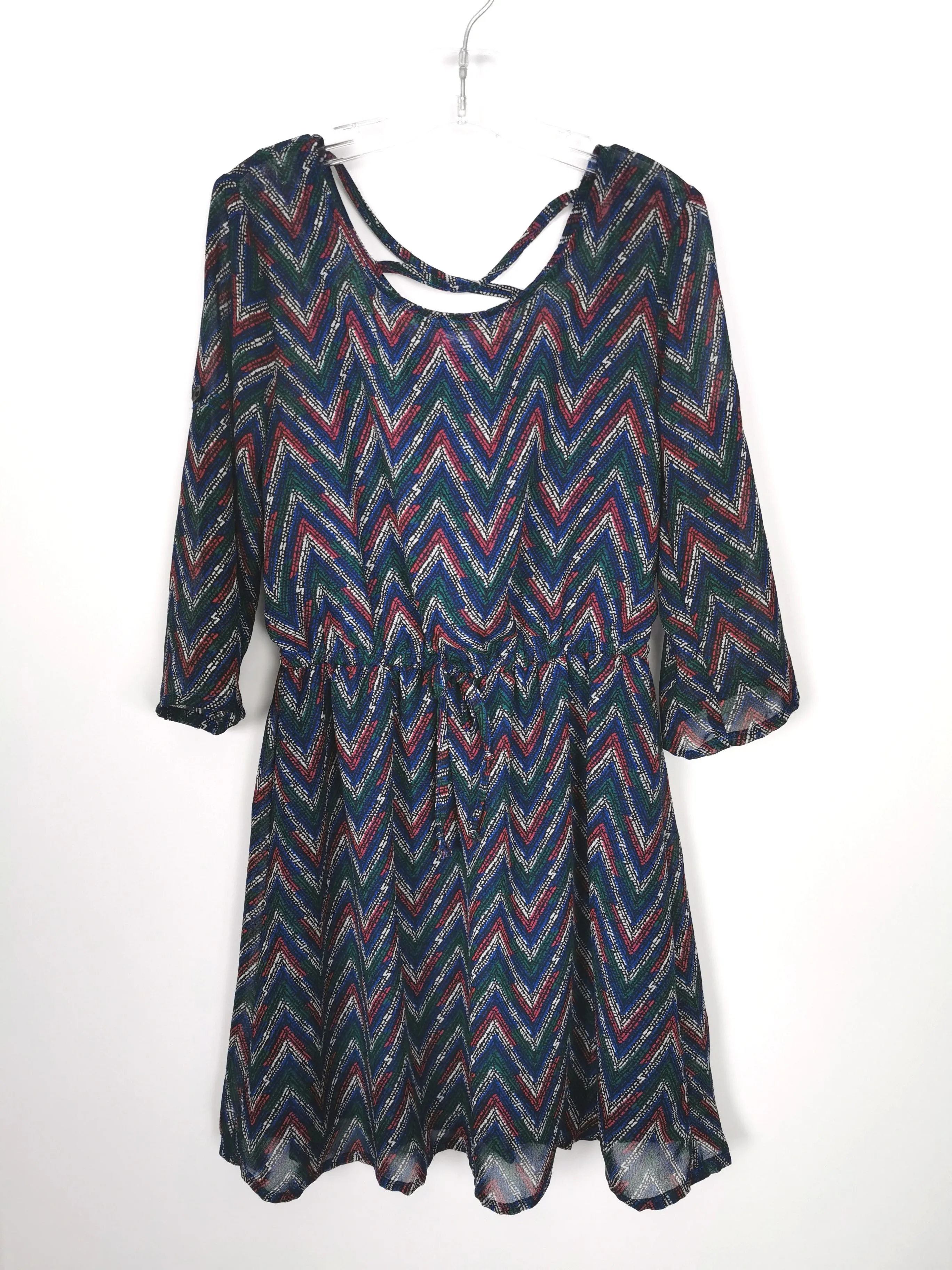GIRL SIZE 7/8 YEARS - BEBOP, Light & Flowy Dress EUC B38