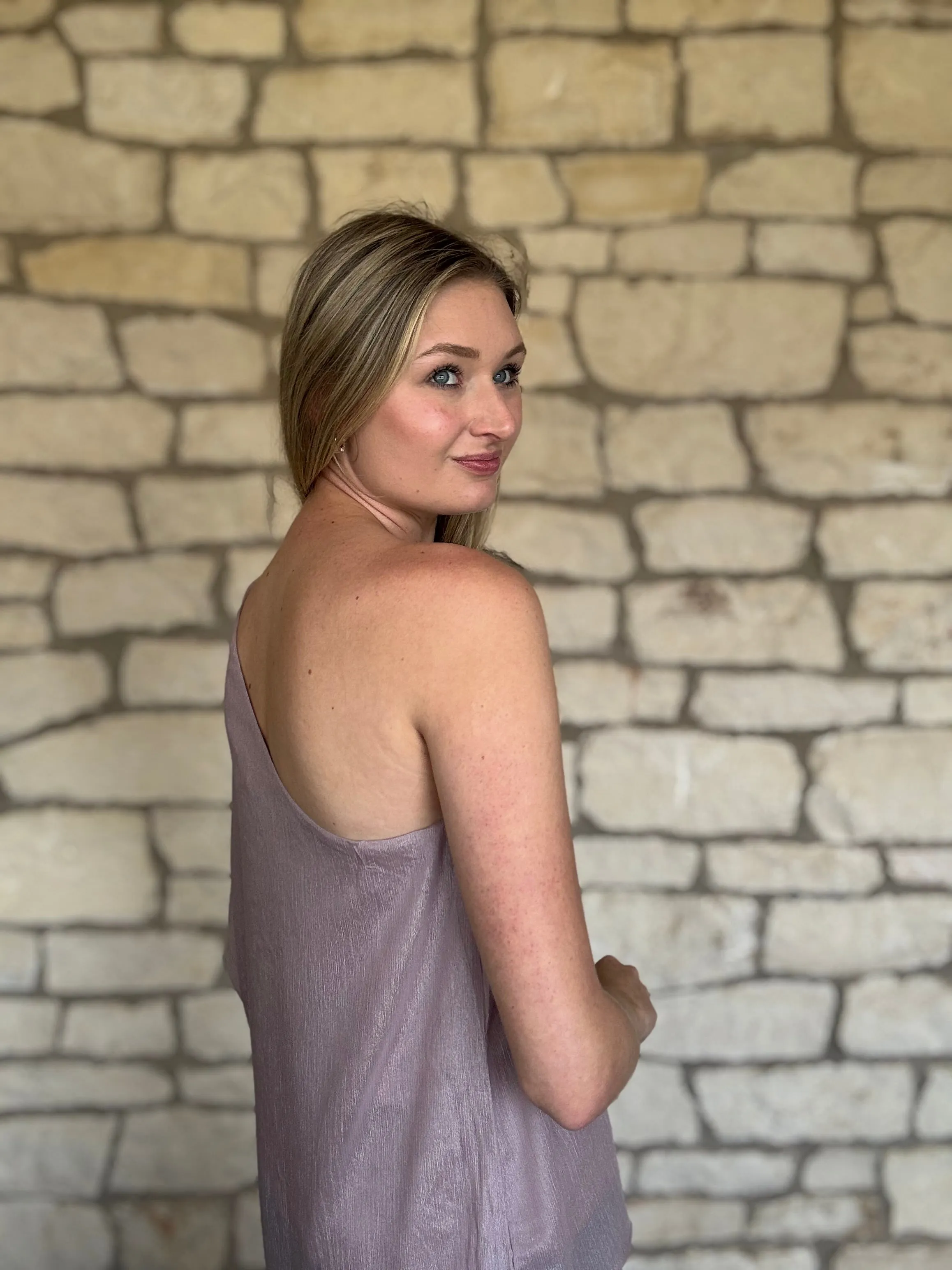 Girls Night Out Top- Mauve