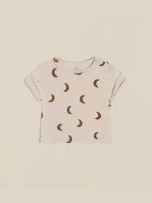 Gold Midnight Terry Boxy T-Shirt