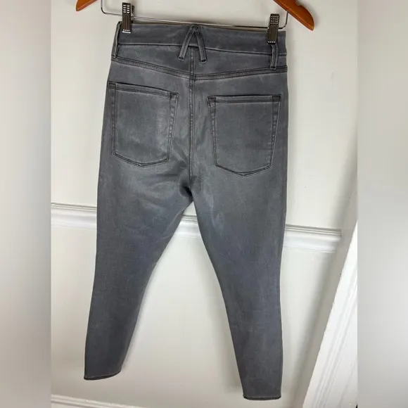 Good American Waist Crop Skinny Jeans Size 4