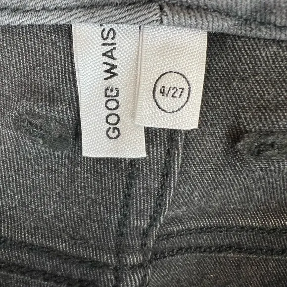 Good American Waist Crop Skinny Jeans Size 4