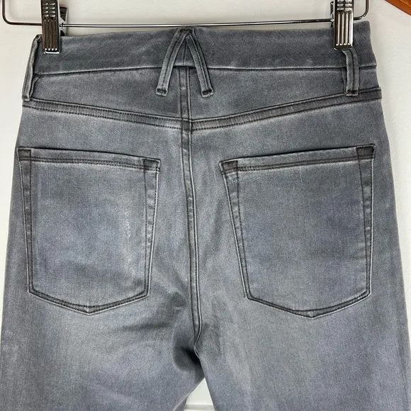 Good American Waist Crop Skinny Jeans Size 4