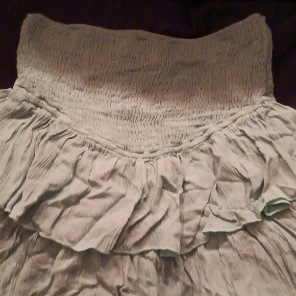 Gorgeous tiered skirt w/ shorts underneath you'd never know were there so comfy!