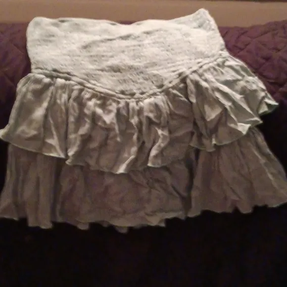 Gorgeous tiered skirt w/ shorts underneath you'd never know were there so comfy!