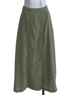 Green Polka Dot Skirt