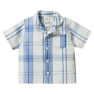 Guthrie Shirt Linen - Clyde Check