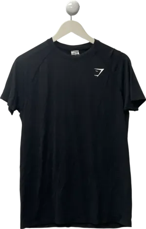 gymshark Black Oversized Performance T-shirt UK S