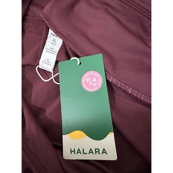 Halara  Summer, Vacation, Resortwear 2-in-1 Quick Dry Flowy Hi-Low Maxi Skirt