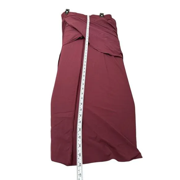 Halara  Summer, Vacation, Resortwear 2-in-1 Quick Dry Flowy Hi-Low Maxi Skirt