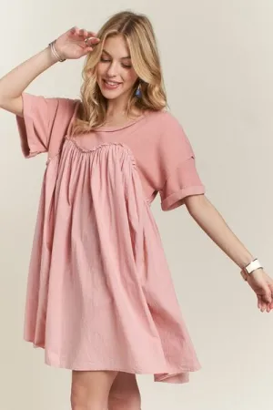 Half Sleeve Baby doll Dress