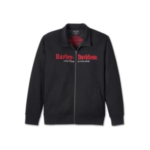 Harley-Davidson® Black Sweatshirt Knit Black HD Motorcycles