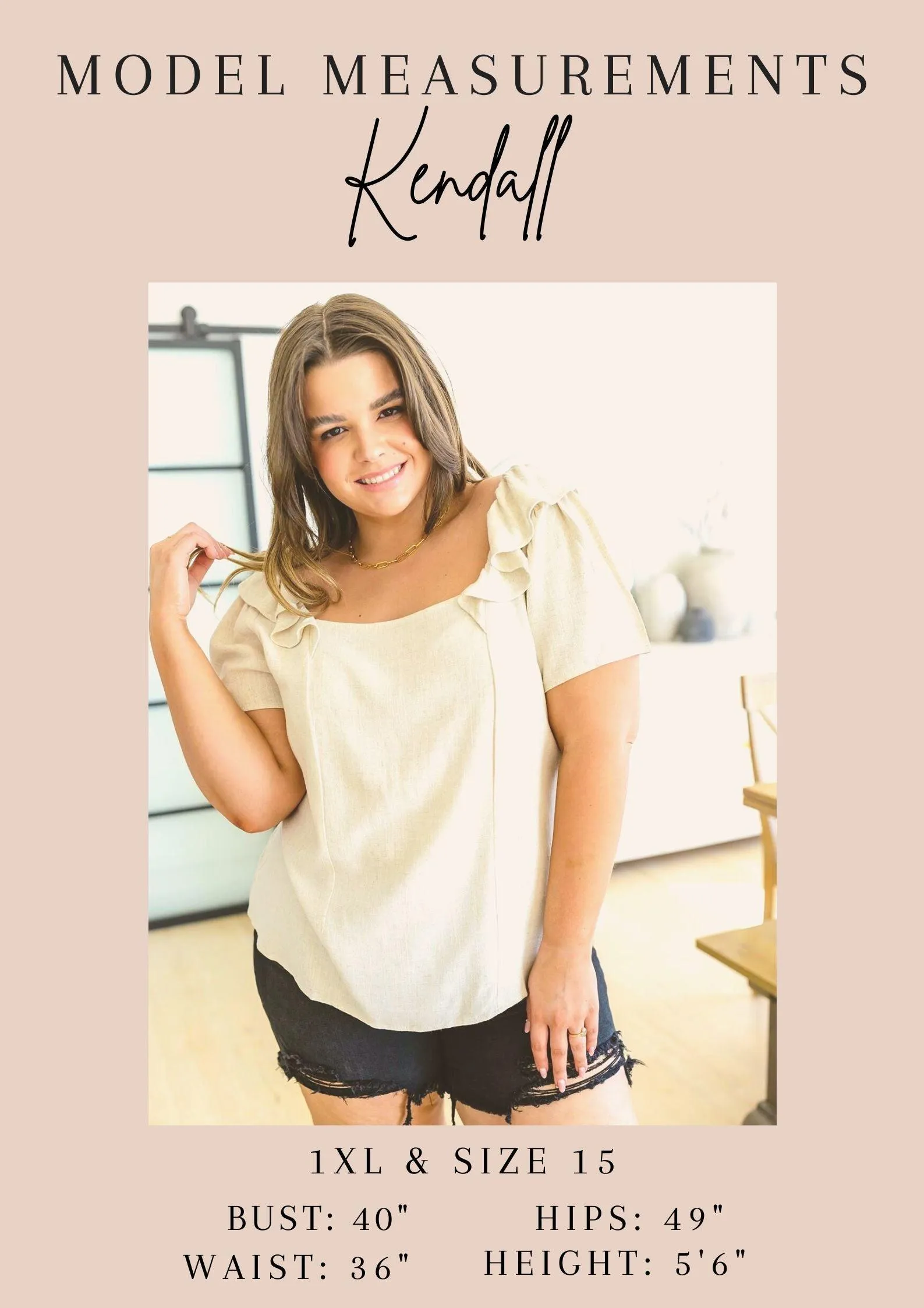 Hazel Blues® |  Brianna Boxy Crop Top