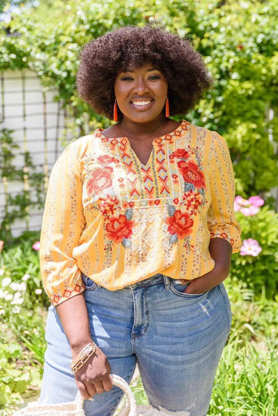 Hazel Blues® | Freehand Art Shirt