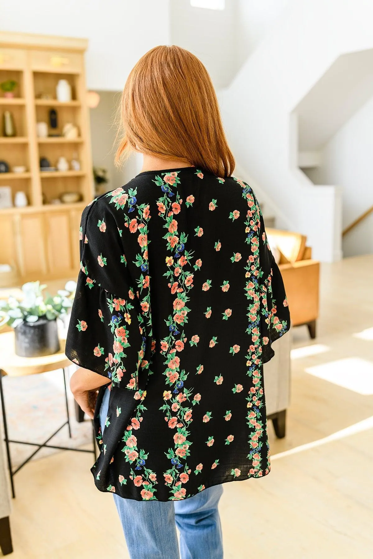 Hazel Blues® | Moment in Time Kimono