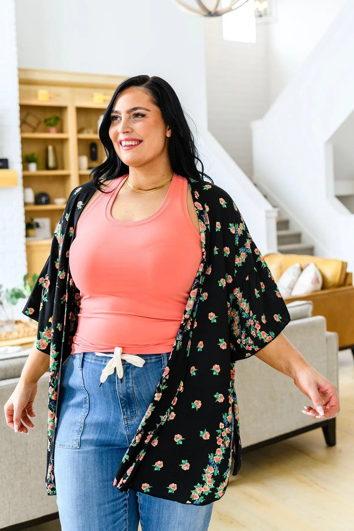 Hazel Blues® | Moment in Time Kimono
