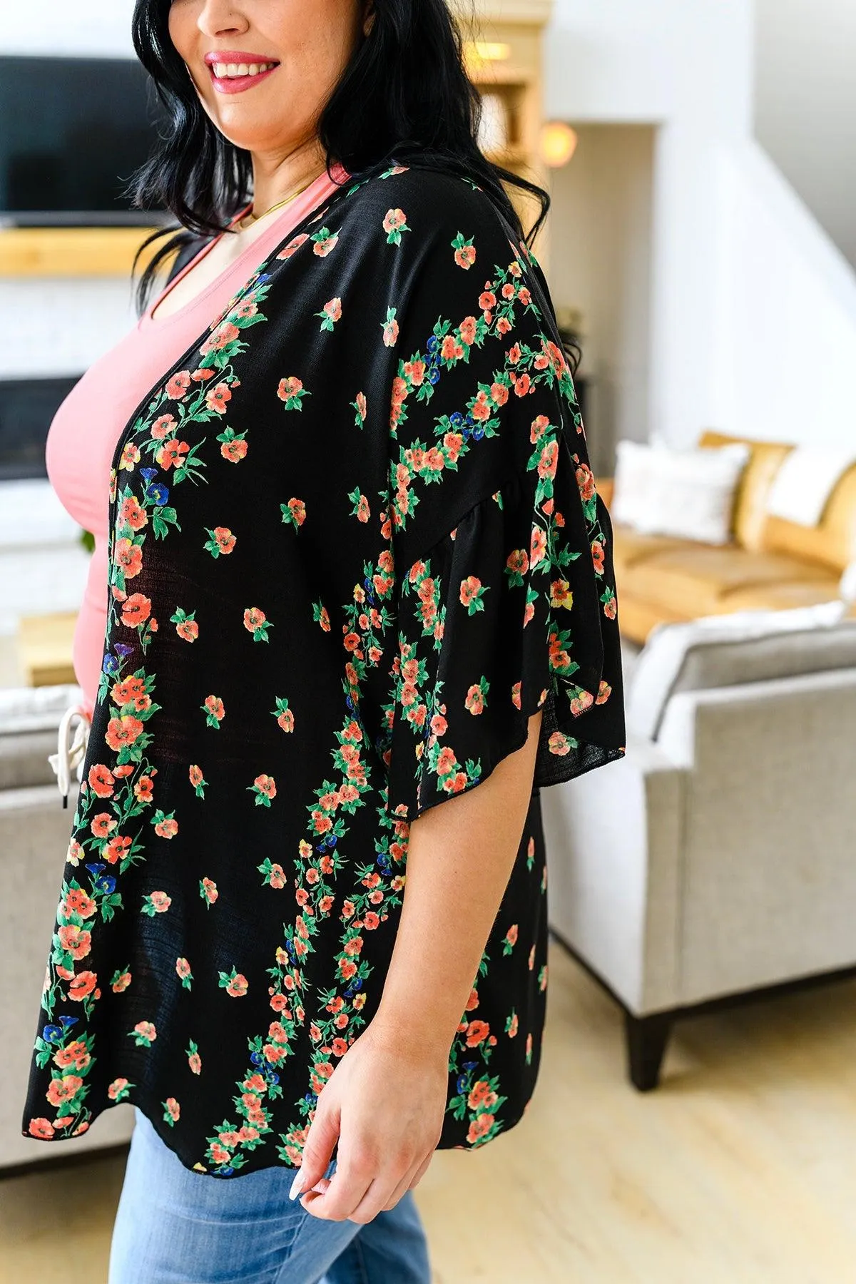 Hazel Blues® | Moment in Time Kimono