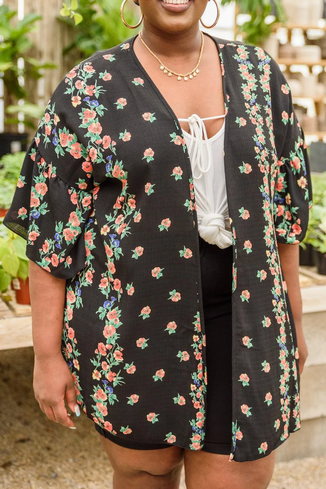 Hazel Blues® | Moment in Time Kimono