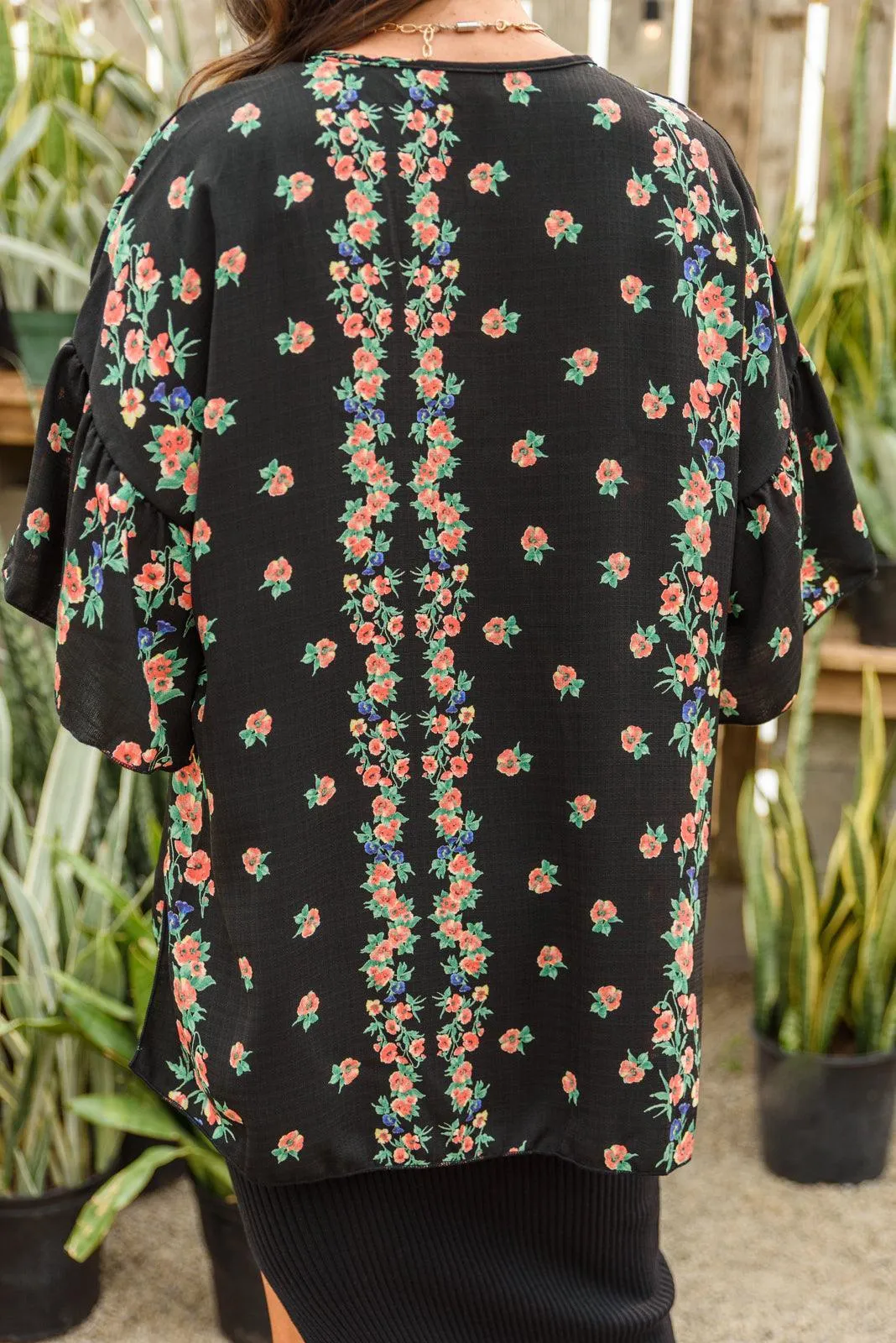 Hazel Blues® | Moment in Time Kimono