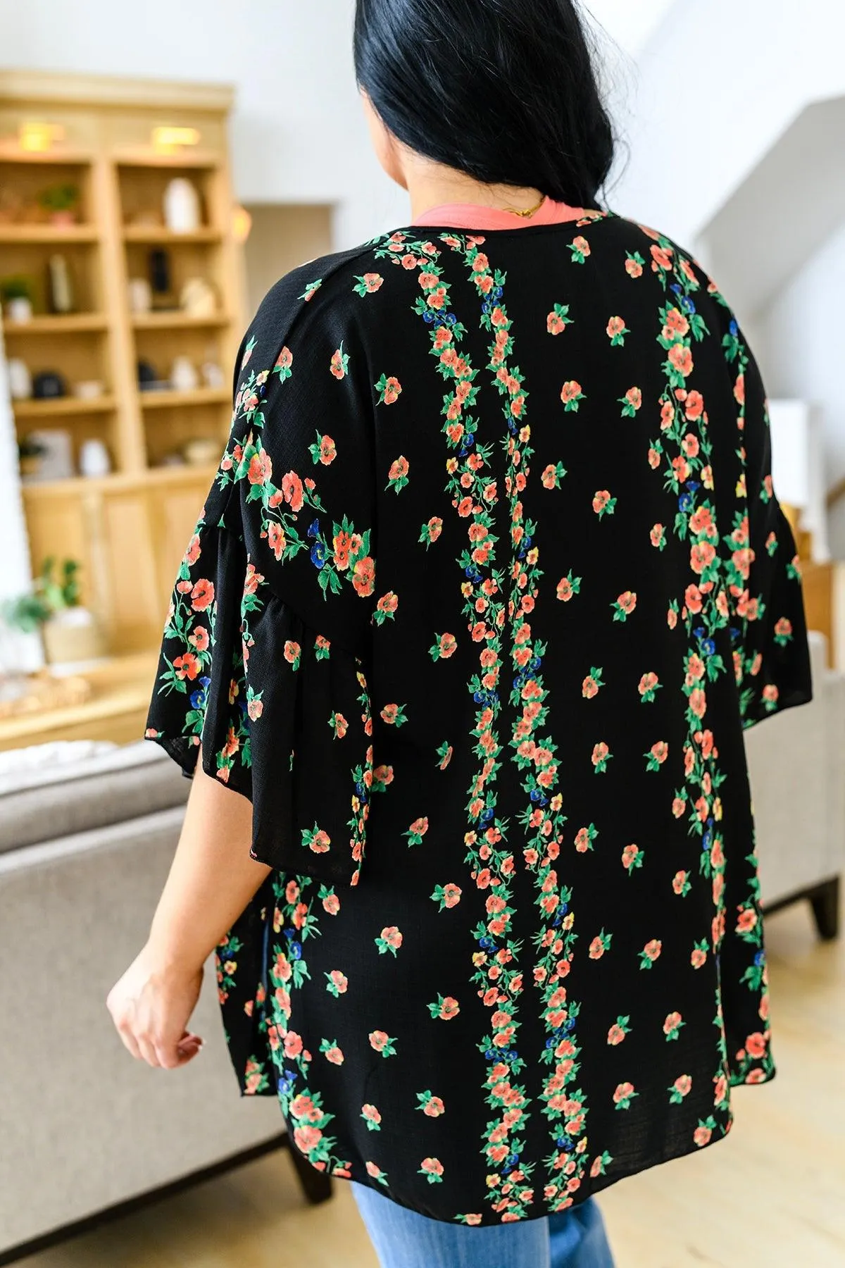Hazel Blues® | Moment in Time Kimono