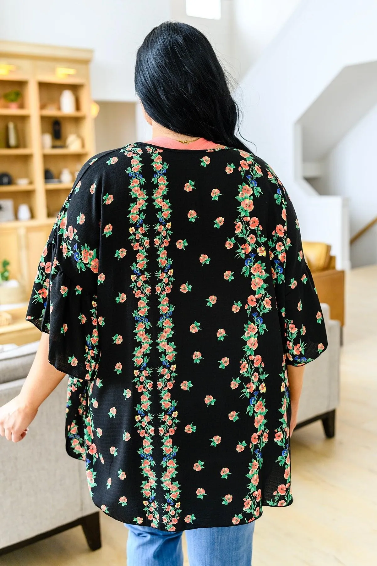 Hazel Blues® | Moment in Time Kimono