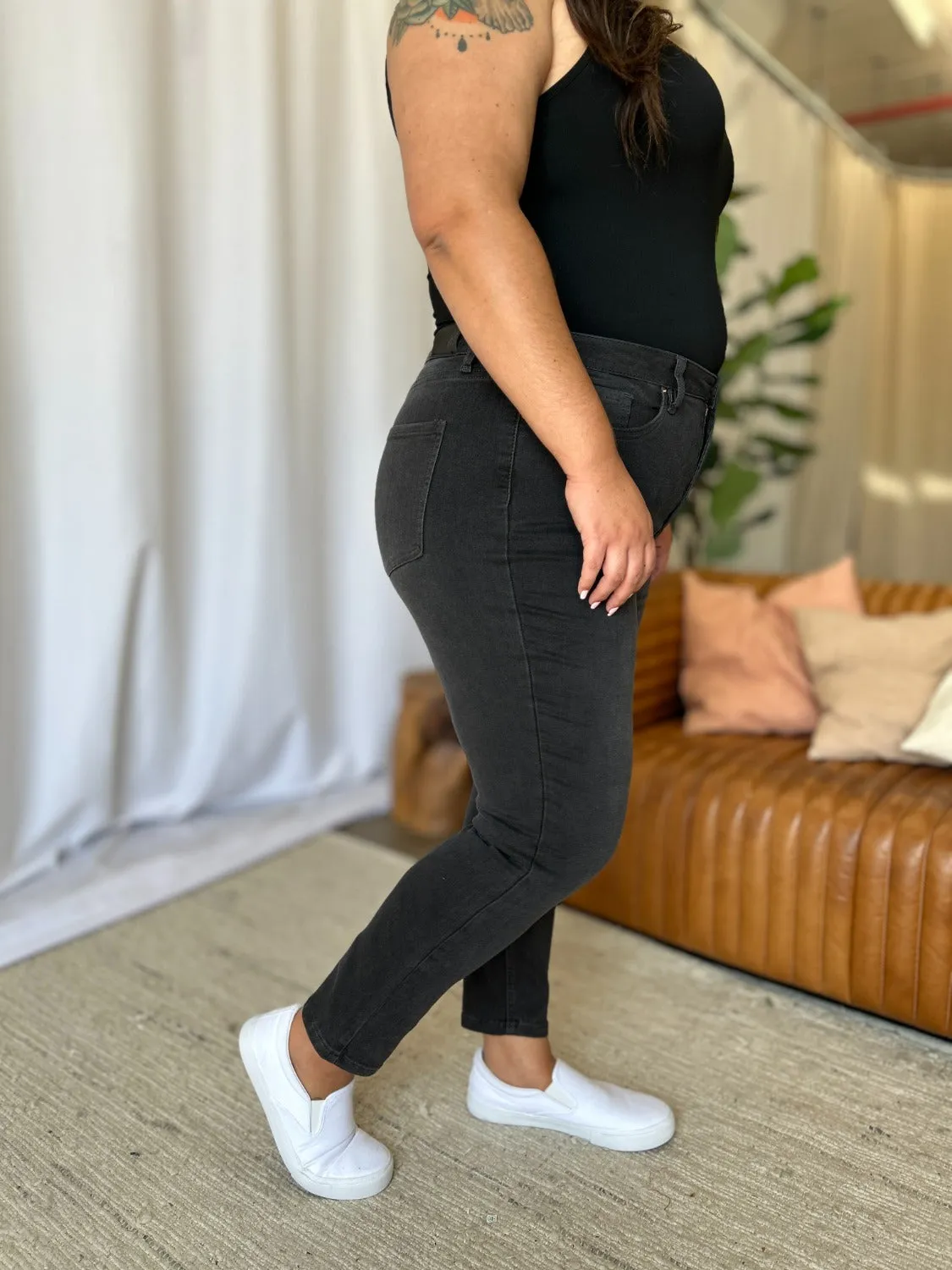 Hazel Blues® |  RFM High Rise Tummy Control Skinny Jeans